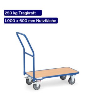 Magazinwagen 250 kg - Blau - 1000 x 600 mm